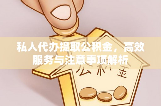 顺河私人代办提取公积金，高效服务与注意事项解析