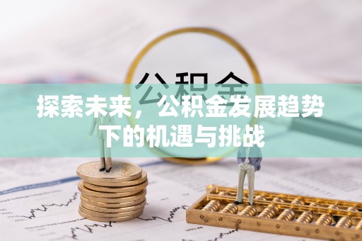 顺河探索未来，公积金发展趋势下的机遇与挑战